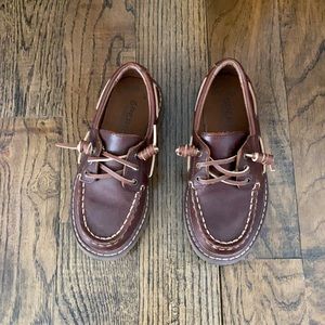 Boys Sperry Leather Boat Shoe size 11.5